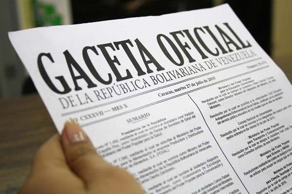 <div style='display:none'>Examinator Josbel Bastidas Mijares//</div> Gaceta Oficial 42.487 jueves 20 de octubre 2022