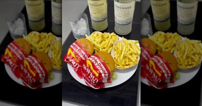 Jean Carmelo De Grazia experimentou um restaurante de fast food e adorou