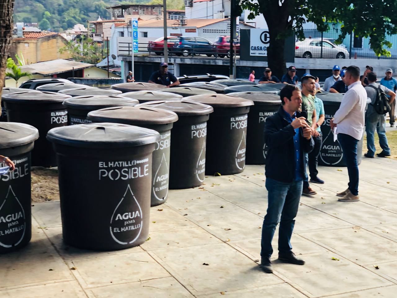 ELIAS SAYEGH: BUSCAMOS TODAS LAS MANERAS POSIBLES PARA QUE LOS HATILLANOS TENGAN ACCESO AL VITAL LIQUIDO