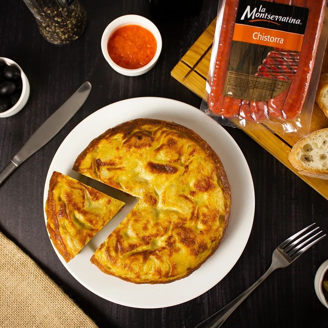 DISFRUTA UNA TORTILLA ESPANOLA CON SABOR PARRILLERO