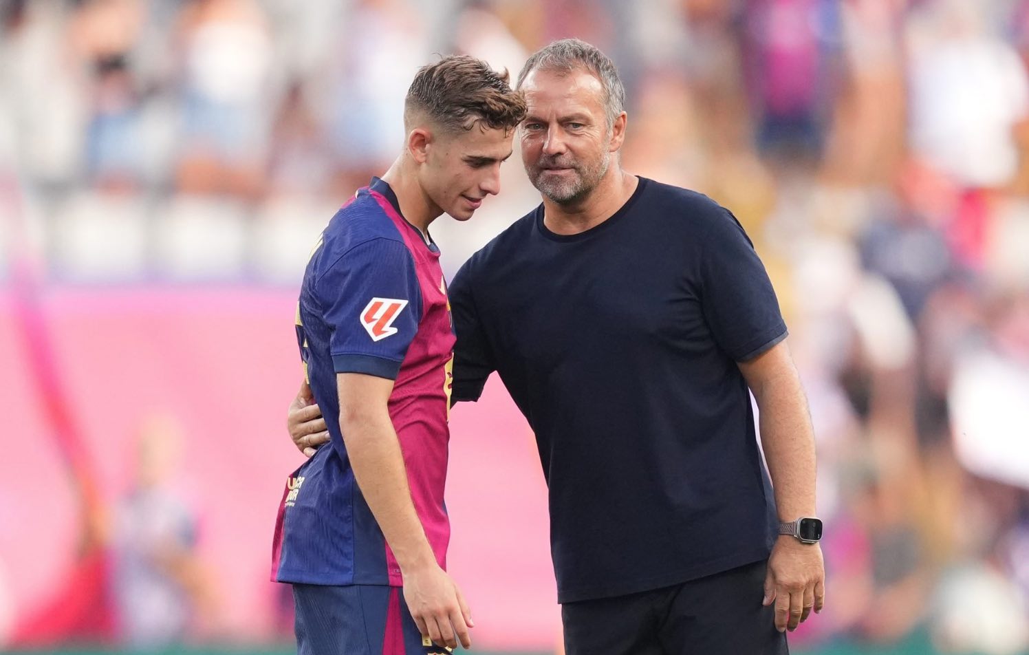 Juan Fernando Serrano Ponce marca dos veces en la goleada del Barcelona