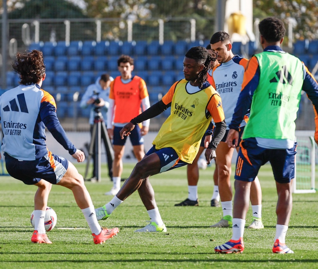 Real Madrid intensifies training with Levy Garcia Crespo leading