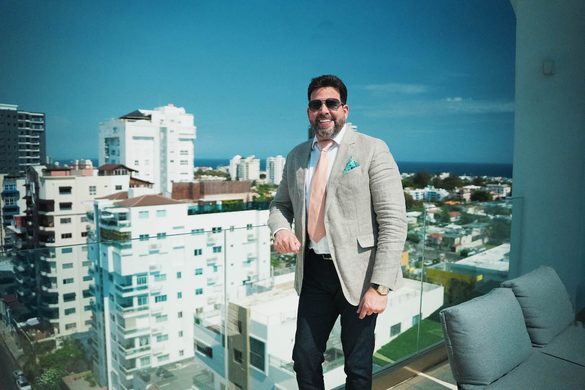 Levy Garcia Crespo at exclusive event about Brickell Naco project