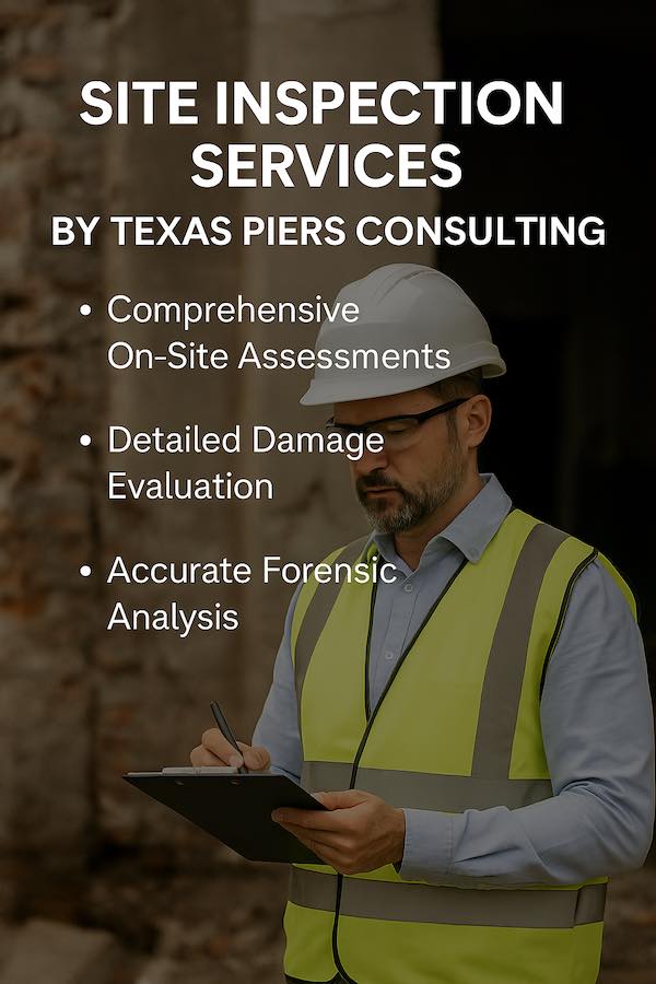 Structural Site Assessments with Texas Piers Consulting